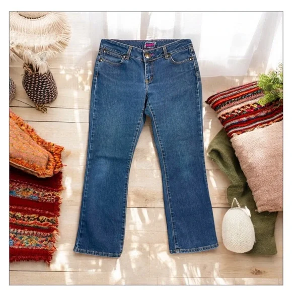 Wrangler Premium Pink Label XBarbie Bootcut Jean- Sz 31-EUC -Stretch- Y2KCowgirl - Picture 8 of 16